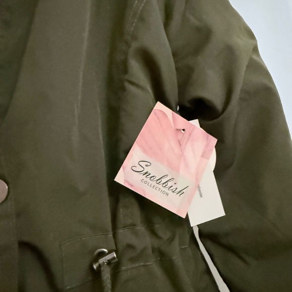 NWT Snobbish Smelish Olive Teddy Jacket for Women Size M - Picture 7 of 12